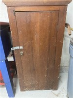 wood storage cabinet  24" x 16" x 46"