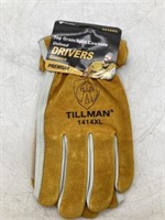 Size X-Large Tillman Drivers Gloves - Double stich