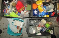 Large Lot of Cleaning Supplies & Chemicals