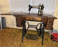 Antique Singer Treadle Sewing Machine - RARE!