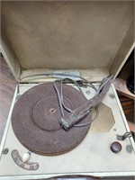 Vtg. Record Player- Untested