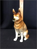 Ceramic German Shepard Slovakia Vintage