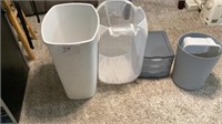 Trash Can Laundry Hamper 3 Drawer Plastic Cabinet