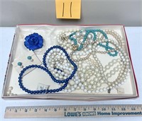 Vintage Jewelry Lot w/ Mock Turquoise