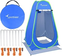 $50  Shower Tent, Sportneer, 6.26 FT, Blue