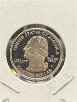 Silver Proof State Quarter 2001-S Rhode Island
