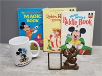 Disney Items - Mug , Books , Picture Frame