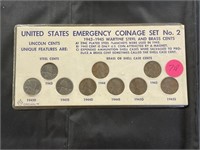 Unites States Emergency Coin Set No. 2