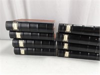 (8) Storage Binders w/ Movie Series DVDs