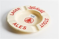 LABATT'S STOUT LAGER ALES PORCELAIN ASHTRAY