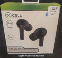XCell X-Pods Elite Earbuds Charging Case TWS 5.0