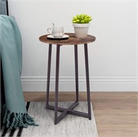 $60 Round Accent Side Table