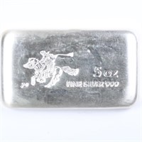 Silver  5oz Bar