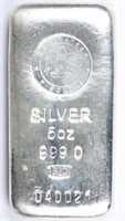 Silver  5oz Bar