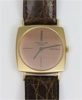 PATEK PHILIPPE 18K GOLD CASE WATCH REF 3523