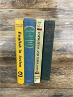 4 Vintage Grammer Books