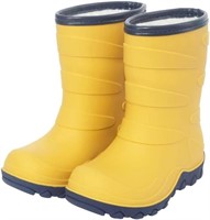 Kids Winter Rain Boots  Waterproof Rubber Warm Boo