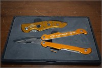 Chevrolet Racing Set, Tool & Lock Blade Knife