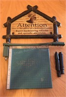 Paper Cutter, Deer Sign, Game Calls