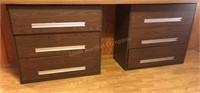 2 Metal Lateral File Cabinets, 39”x39” 
Nice