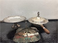 vintage lots of 3 Silver Plate