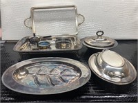 Silver Plate Antique Lot