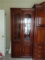 Beautiful Lighted Glass Front Cabinet