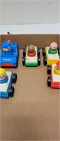 Little people cars and figures lot