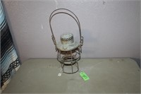 ANTIQUE RAILROAD LANTERN CAGE