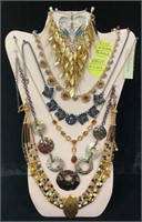 +(7) Designer Necklaces all with Tags