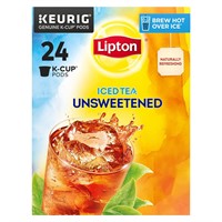 Lipton Iced Tea K-Cups, Unsweetened, 22 Pods