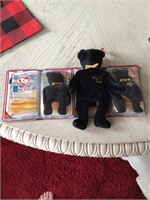 Lot of 3 The End beanie babies