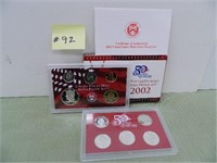 2002 US Mint Silver Proof Set (10pc)