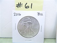 2016 American Silver Eagle BU