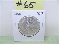 2016 American Silver Eagle BU