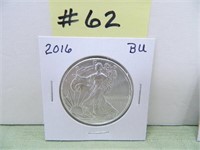 2016 American Silver Eagle BU