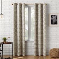 SM5134  Sun Zero Barnett Trellis Grommet Curtain