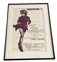 TINA TURNER "Wildest Dreams" Tour, Concert Poster