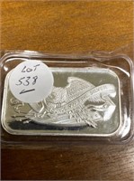 ONE OUNCE UNCIRCULATED SILVER BAR