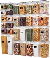 NEW $66  32pcs Food Storage Container Set