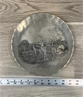 Wendell August Forge Deer Plate