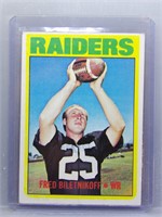 Fred Biletnikoff 1972 Topps