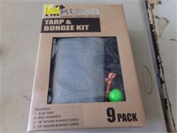 Tarp and bungee kit