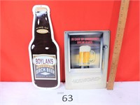 Tin Sign Lot  Boylan's Beer, In Case of Emergency