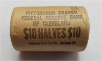 BU Bank Roll Of 1964-P Kennedy Silver Halves
