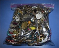 Gallon Bag of Costume Jewelry