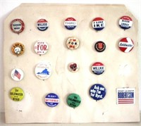 Lot of Assorted Vintage Political Pins