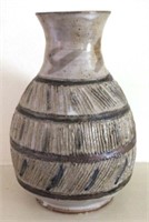 Art Pottery Vase - 8" tall