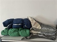 Three Character Sleeping Bags