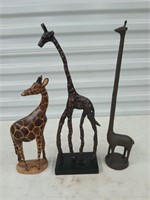 Giraffe collection 11.5"-16" tall
